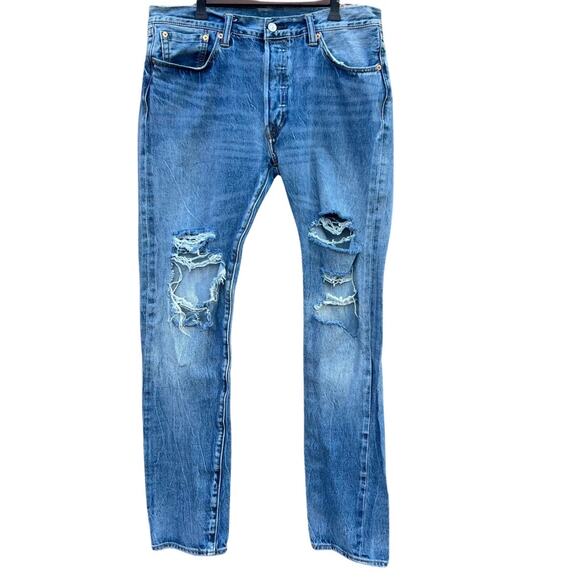 Levi's Other - Levi’s Men’s Distressed 501’s Jeans Size 34 x 32